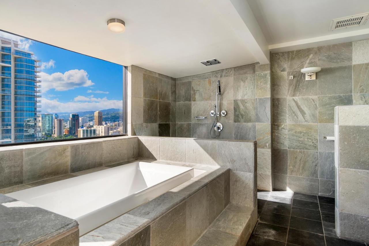 Oceanview Penthouse Suite Honolulu Esterno foto